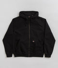 Dickies Duck Canvas Hooded Unlined Jacket in Black