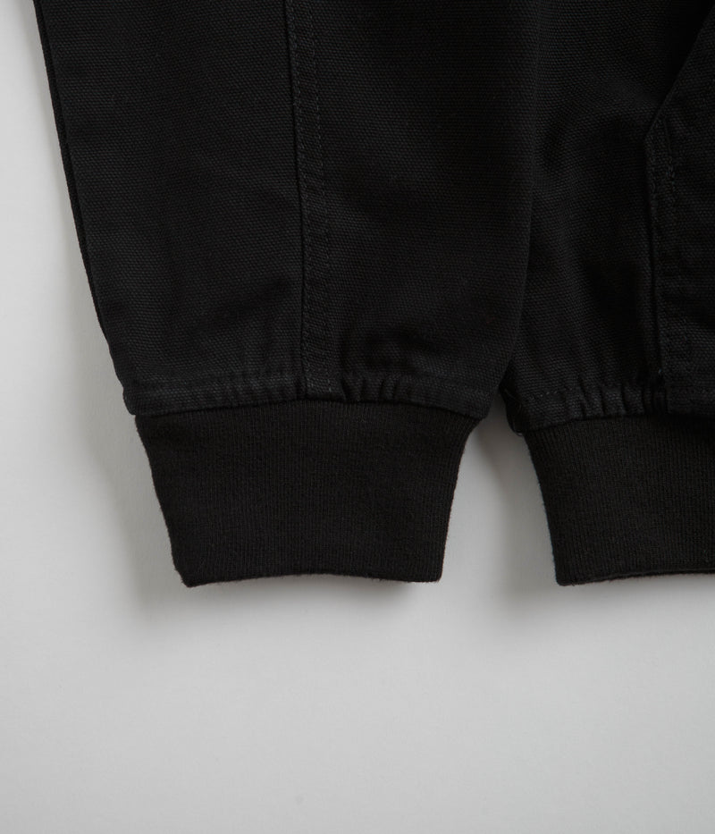 Dickies Duck Canvas Hooded Unlined Jacket in Black