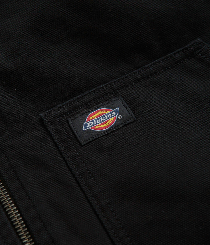 Dickies Duck Canvas Summer Vest in Black