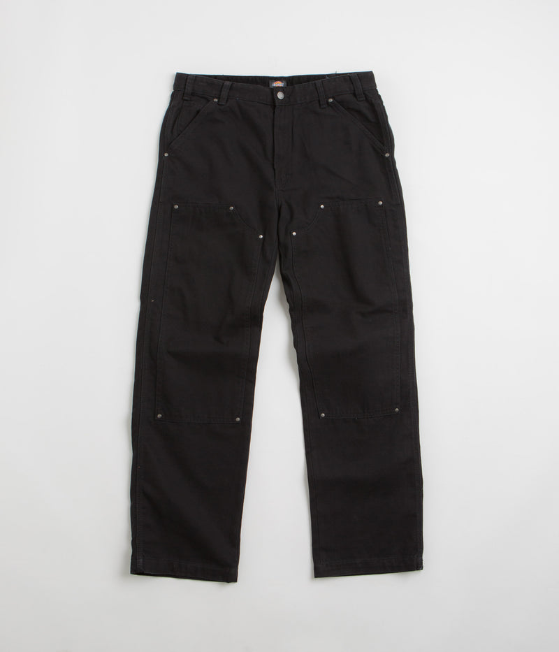 Dickies Duck Canvas Utility Pants in Stone Washed Black