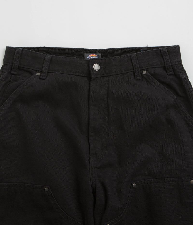 Dickies Duck Canvas Utility Pants in Stone Washed Black