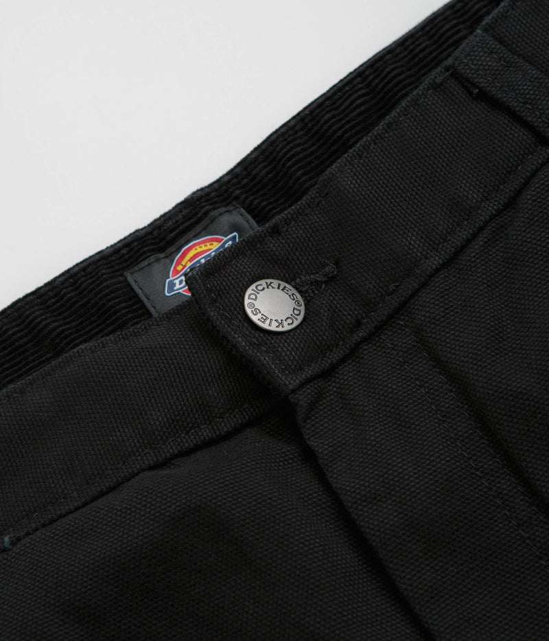 Dickies Duck Canvas Utility Pants in Stone Washed Black