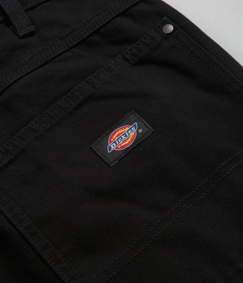 Dickies Duck Canvas Utility Pants in Stone Washed Black