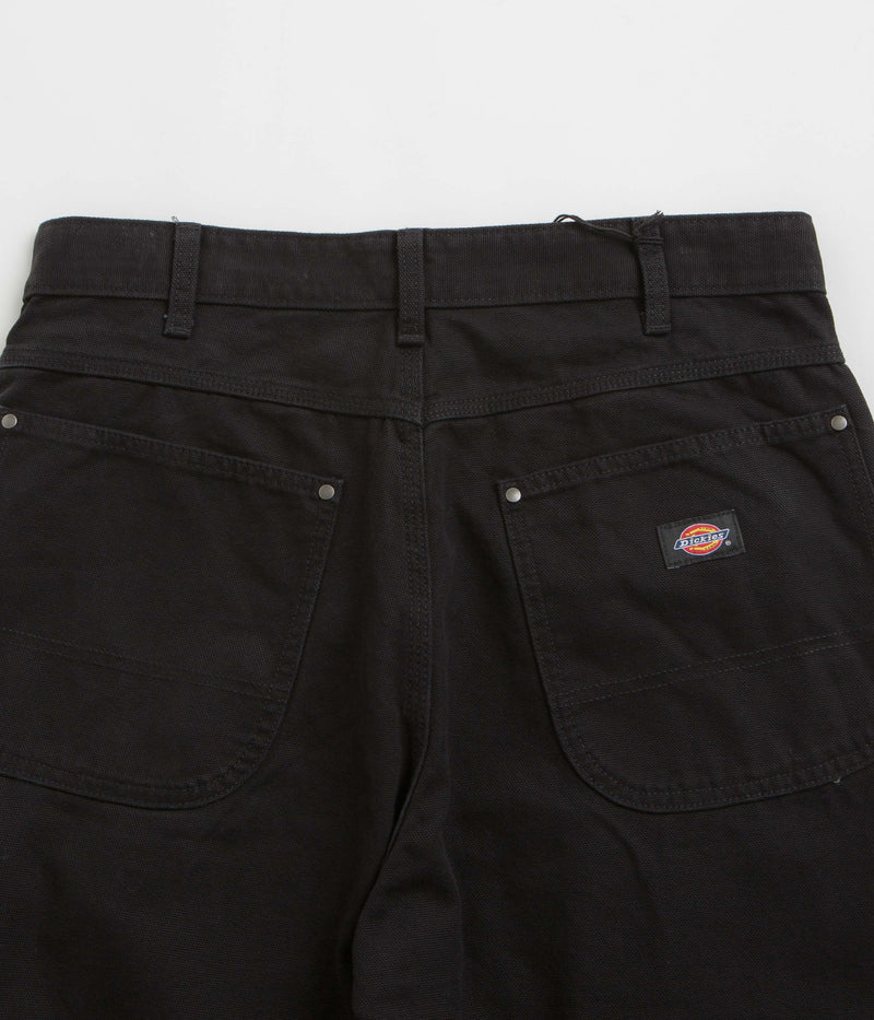 Dickies Duck Canvas Utility Pants in Stone Washed Black