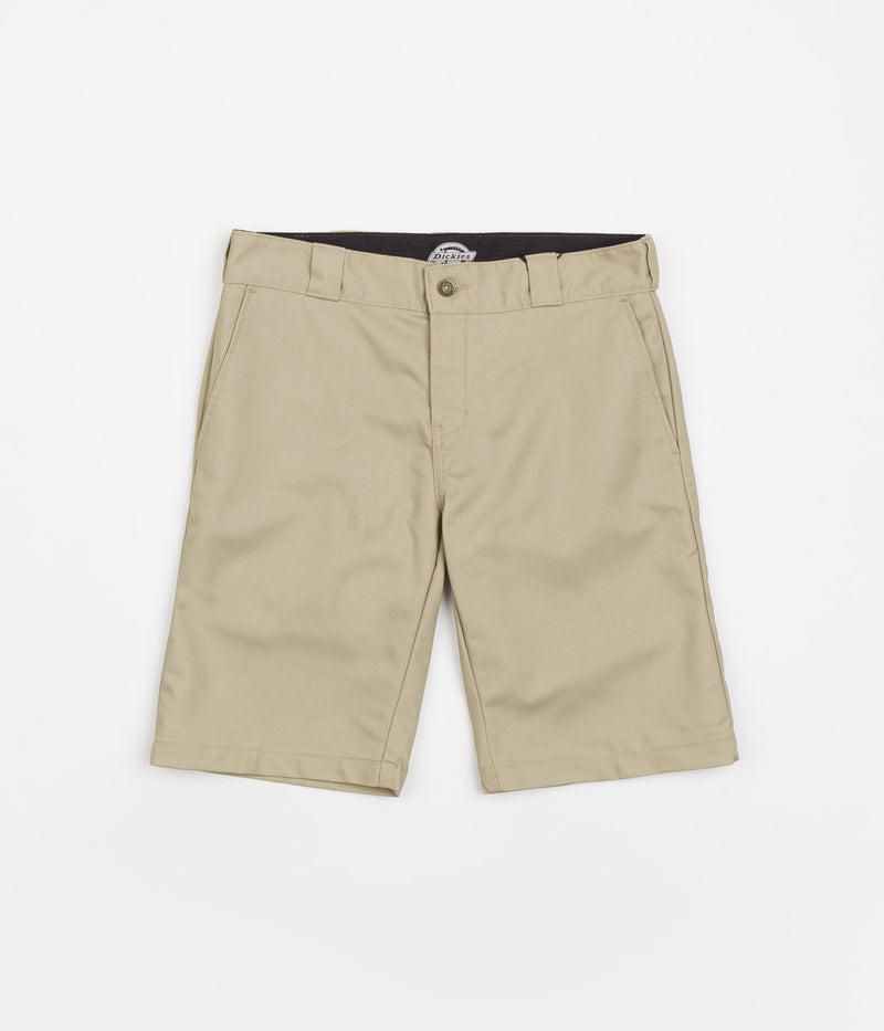 Dickies Flex Slim Fit Work Shorts in Khaki