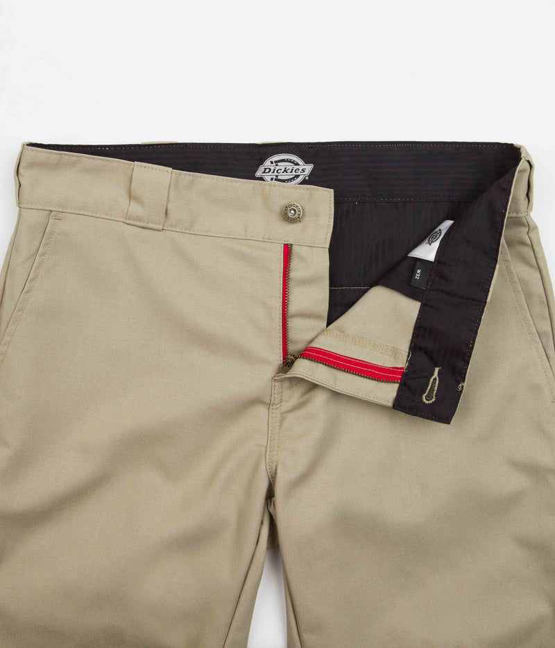 Dickies Flex Slim Fit Work Shorts in Khaki