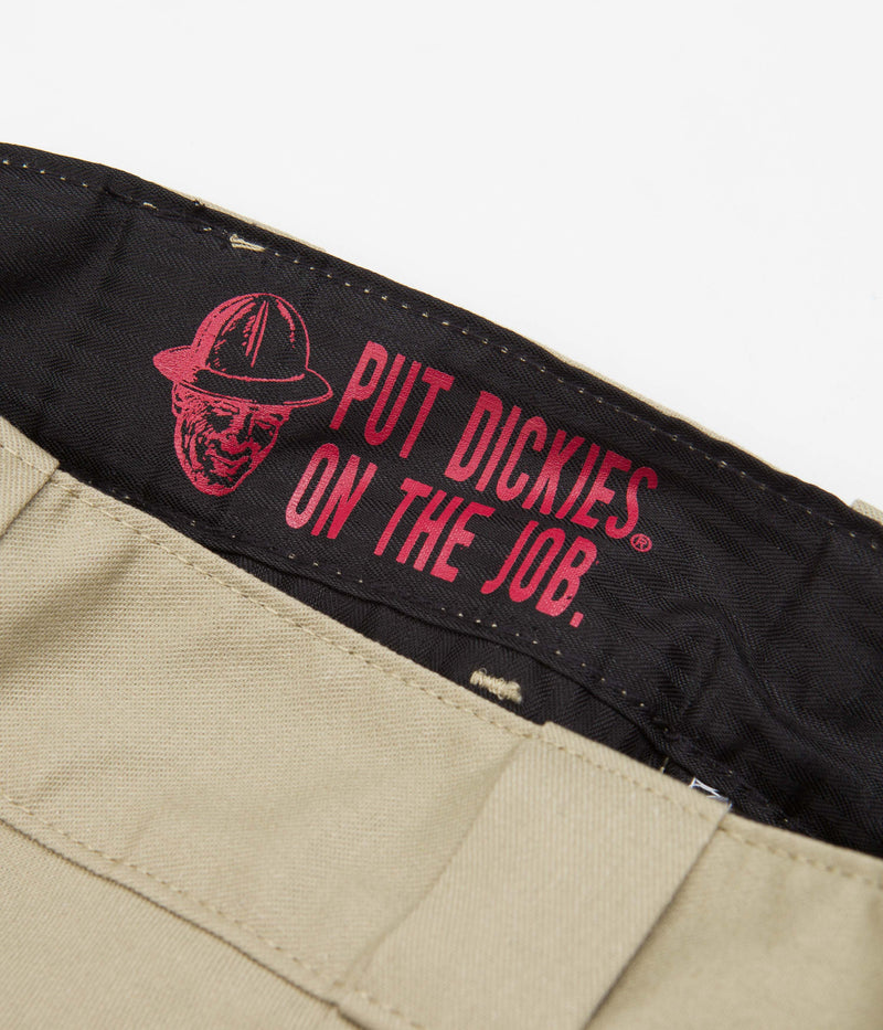 Dickies Flex Slim Fit Work Shorts in Khaki