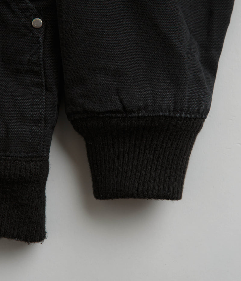 Dickies Hooded Duck Canvas Jacket in Black