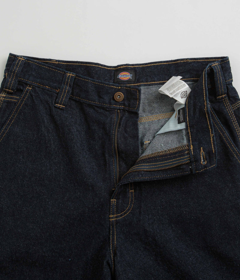 Dickies Madison Denim Shorts in Rinsed
