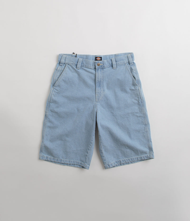 Dickies Madison Denim Shorts in Vintage Aged Blue
