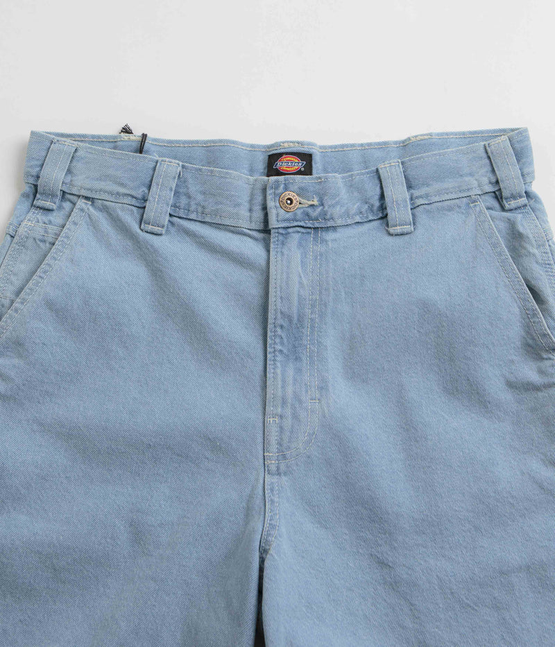 Dickies Madison Denim Shorts in Vintage Aged Blue