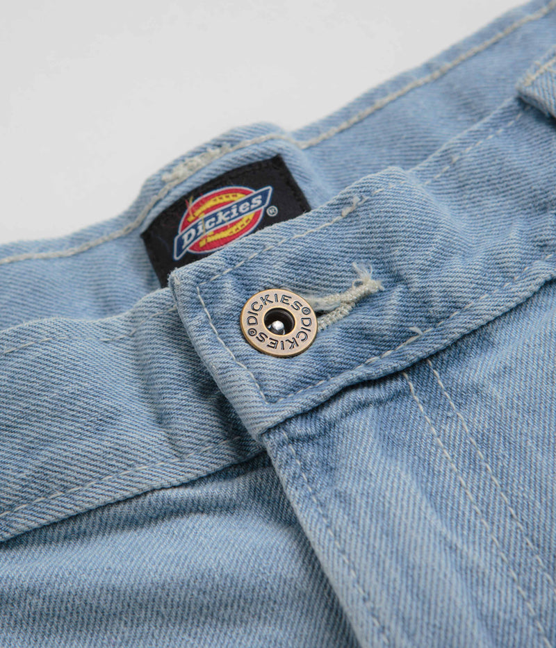 Dickies Madison Denim Shorts in Vintage Aged Blue