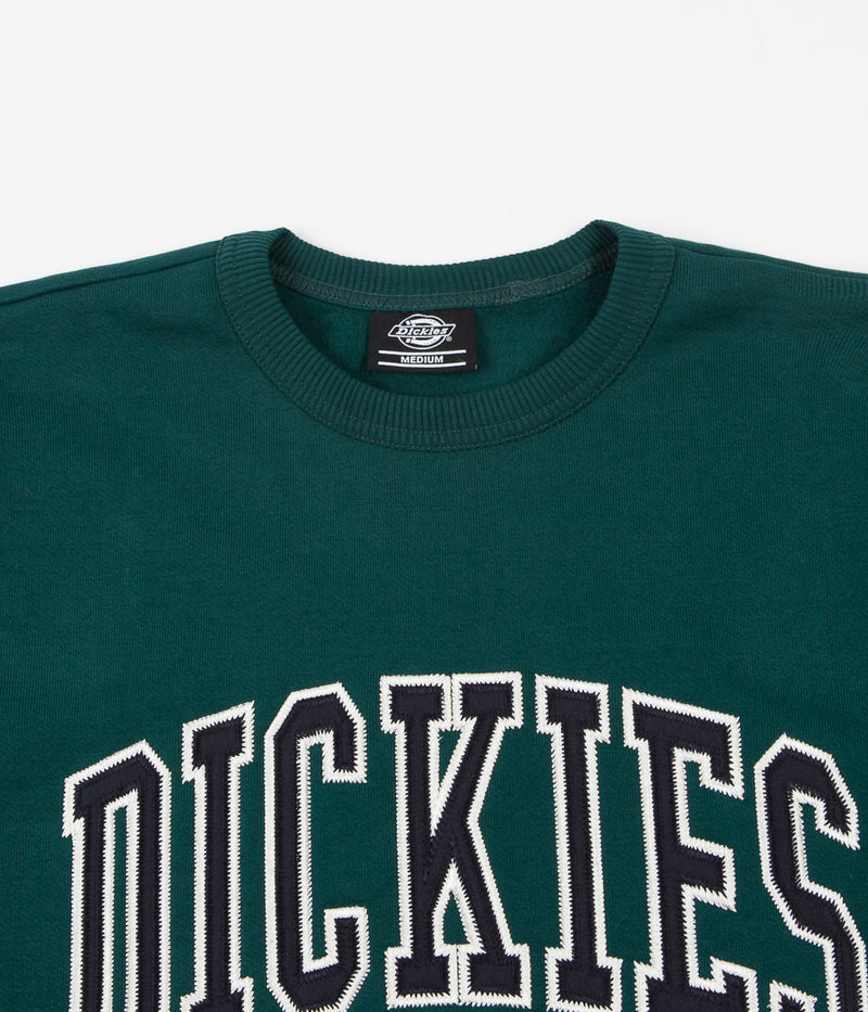 Dickies Mount Sherman Crewneck Sweatshirt in Forest