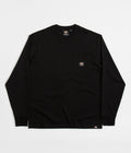 Dickies Mount Vista Pocket Long Sleeve T-Shirt in Black