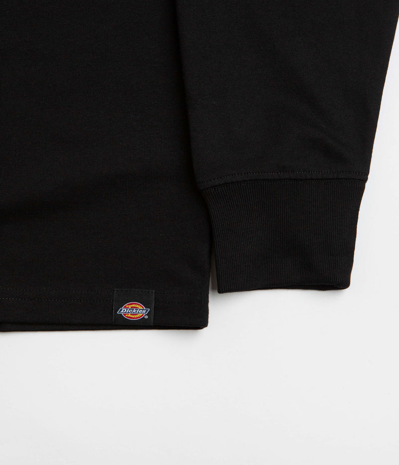 Dickies Mount Vista Pocket Long Sleeve T-Shirt in Black