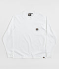 Dickies Mount Vista Pocket Long Sleeve T-Shirt in White