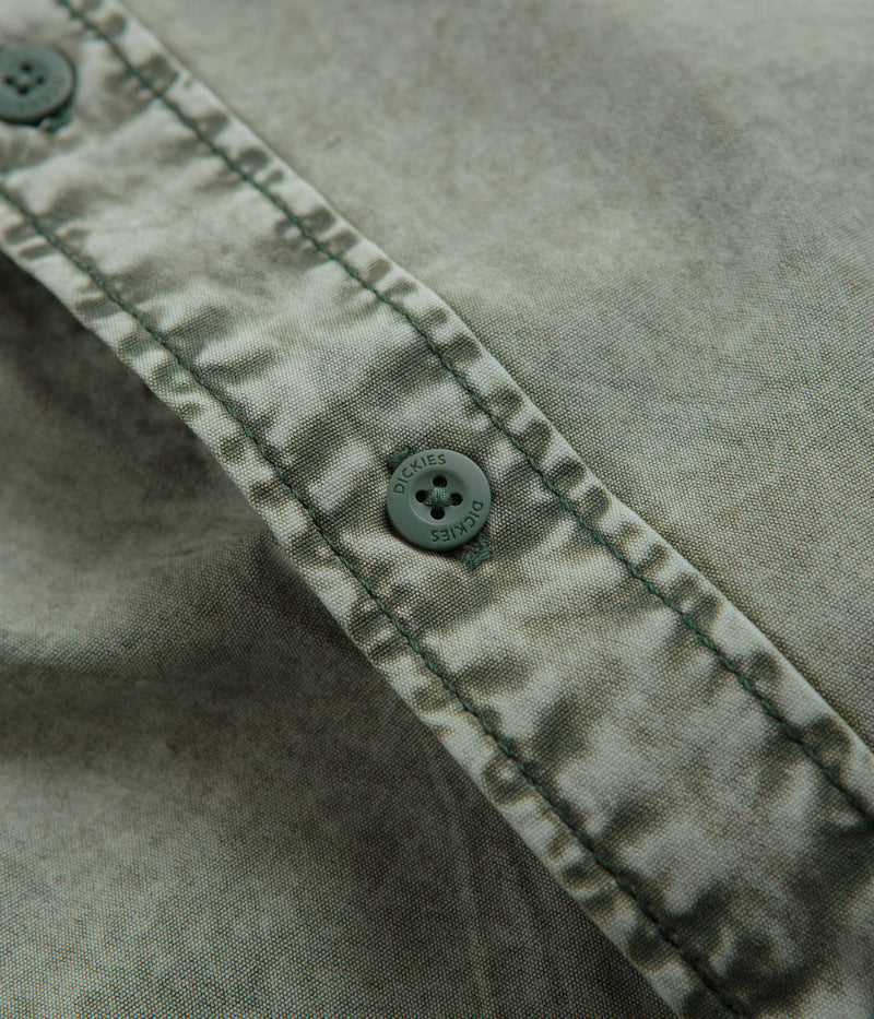 Dickies Newington Short Sleeve Shirt in Dark Forest