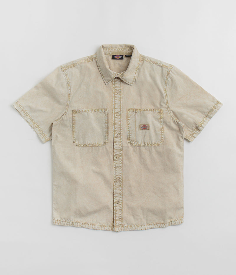 Dickies Newington Short Sleeve Shirt in Sandstone