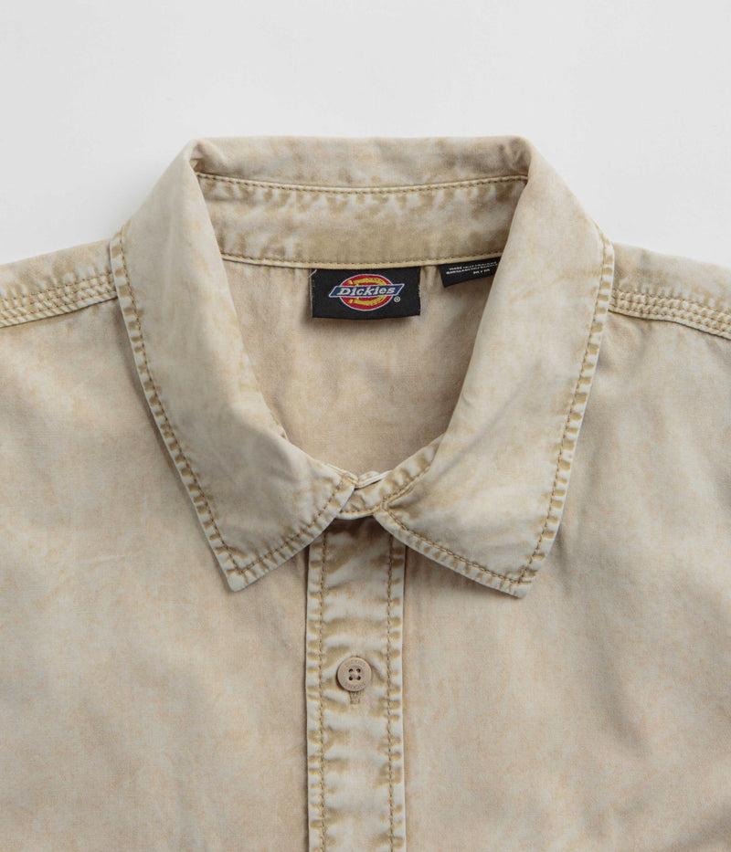 Dickies Newington Short Sleeve Shirt in Sandstone