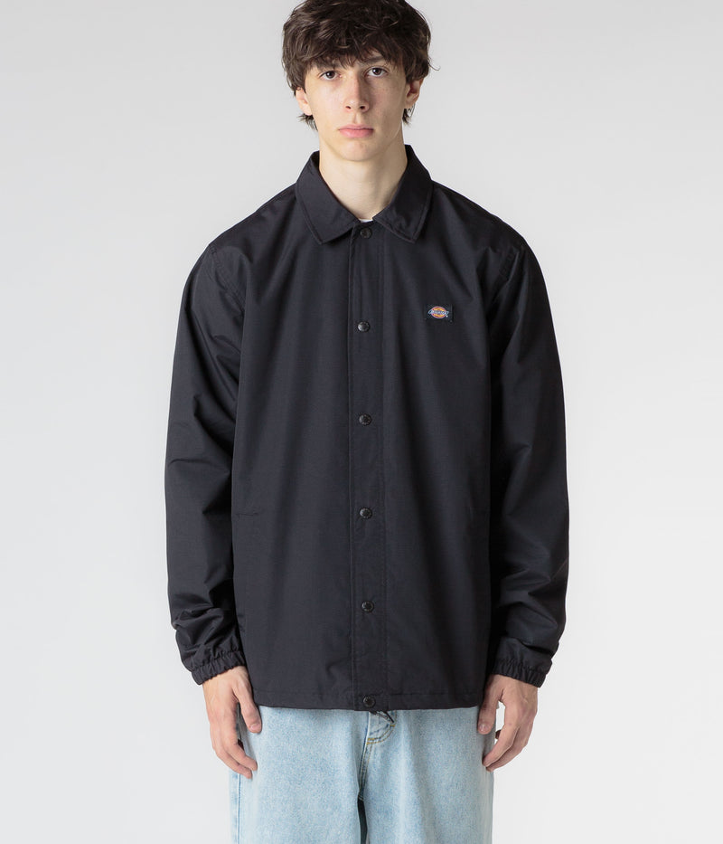 Dickies Oakport Coach Jacket in Black