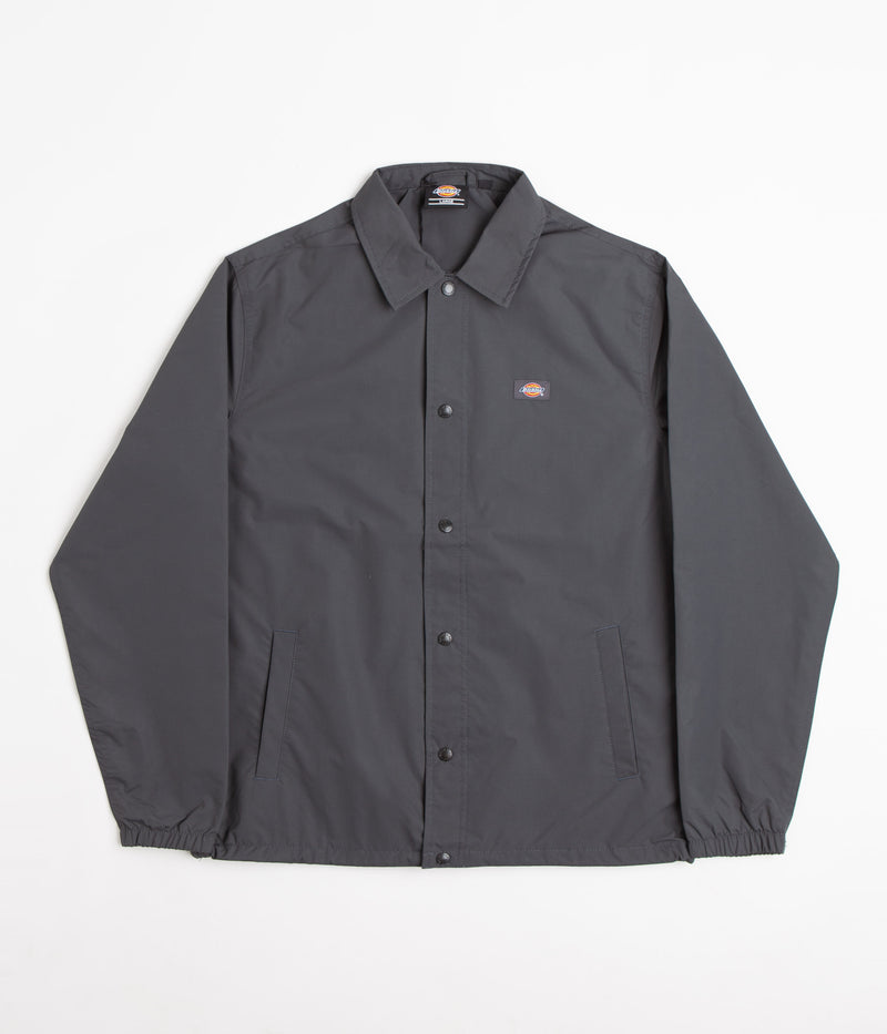 Dickies Oakport Coach Jacket in Charcoal Grey
