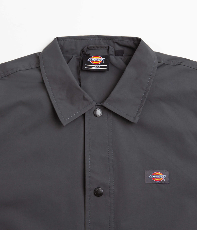 Dickies Oakport Coach Jacket in Charcoal Grey