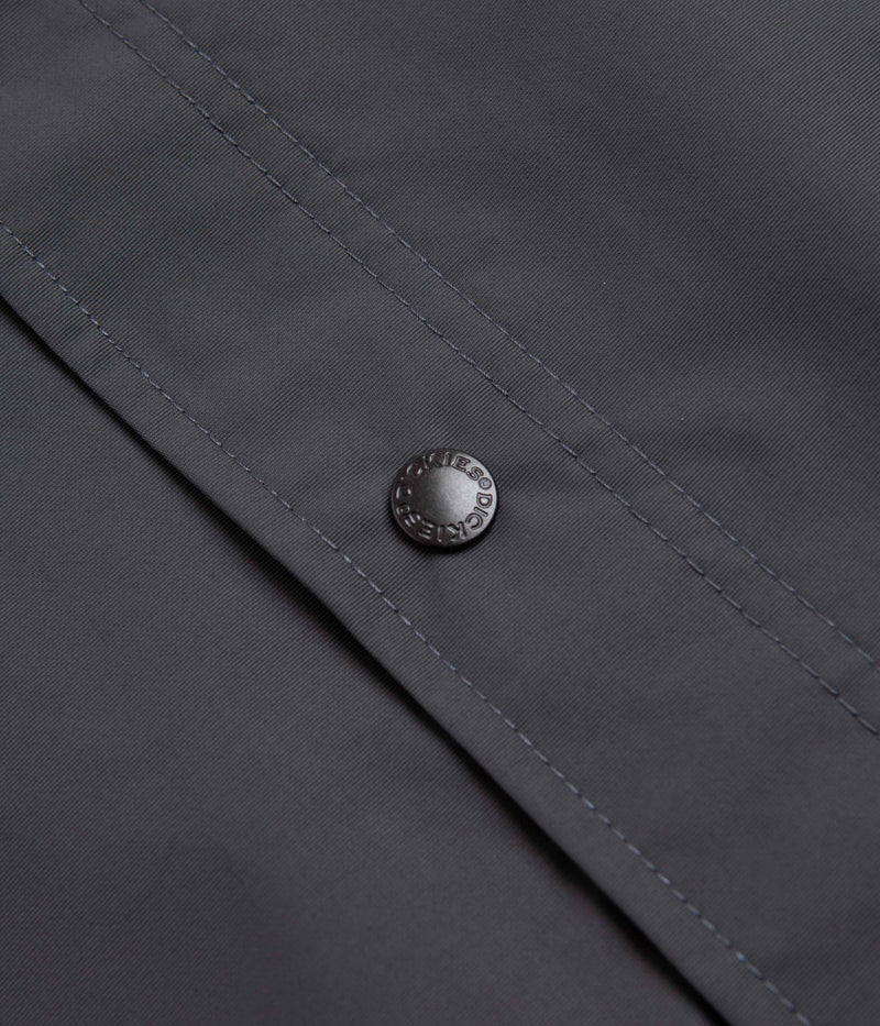 Dickies Oakport Coach Jacket in Charcoal Grey