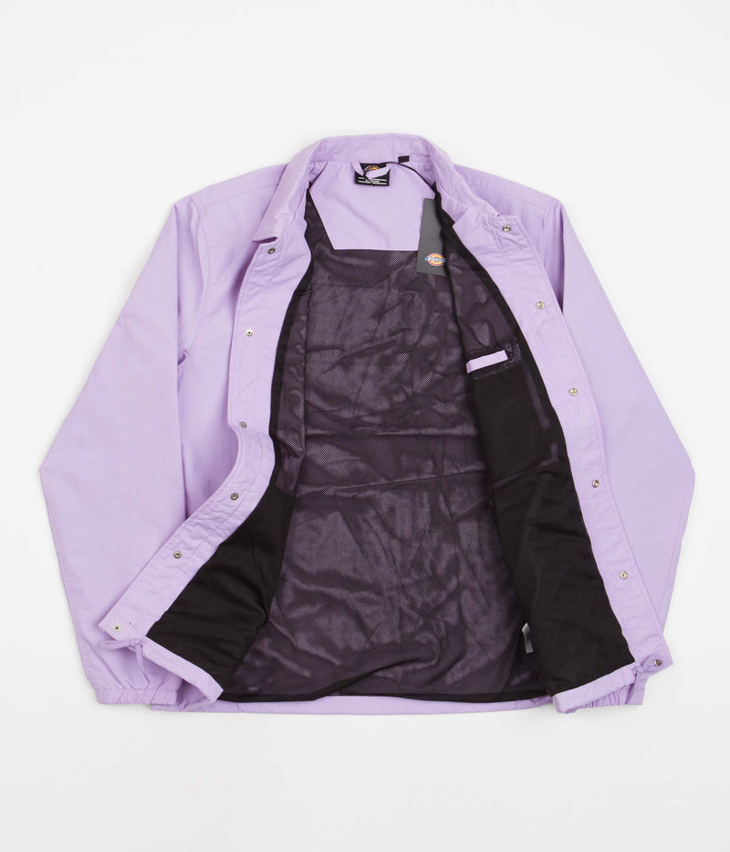 Dickies Oakport Coach Jacket in Purple Rose