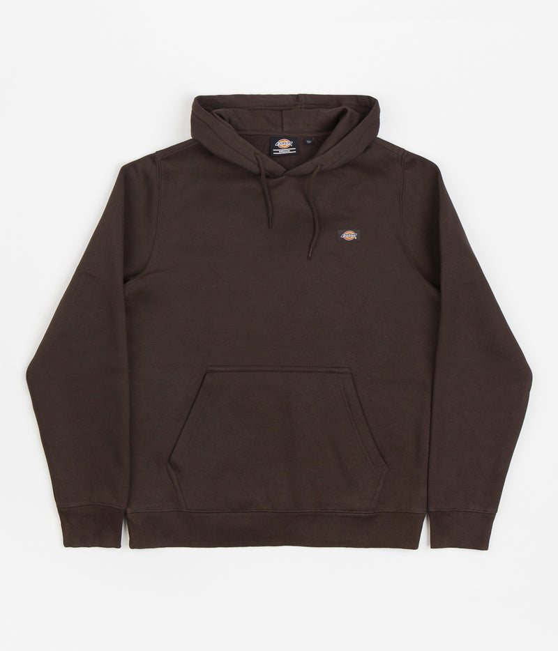 Dickies Oakport Hoodie in Dark Brown