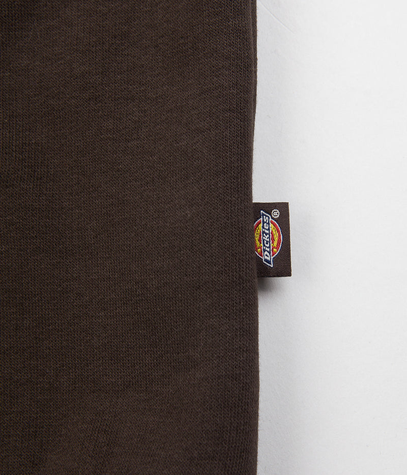 Dickies Oakport Hoodie in Dark Brown