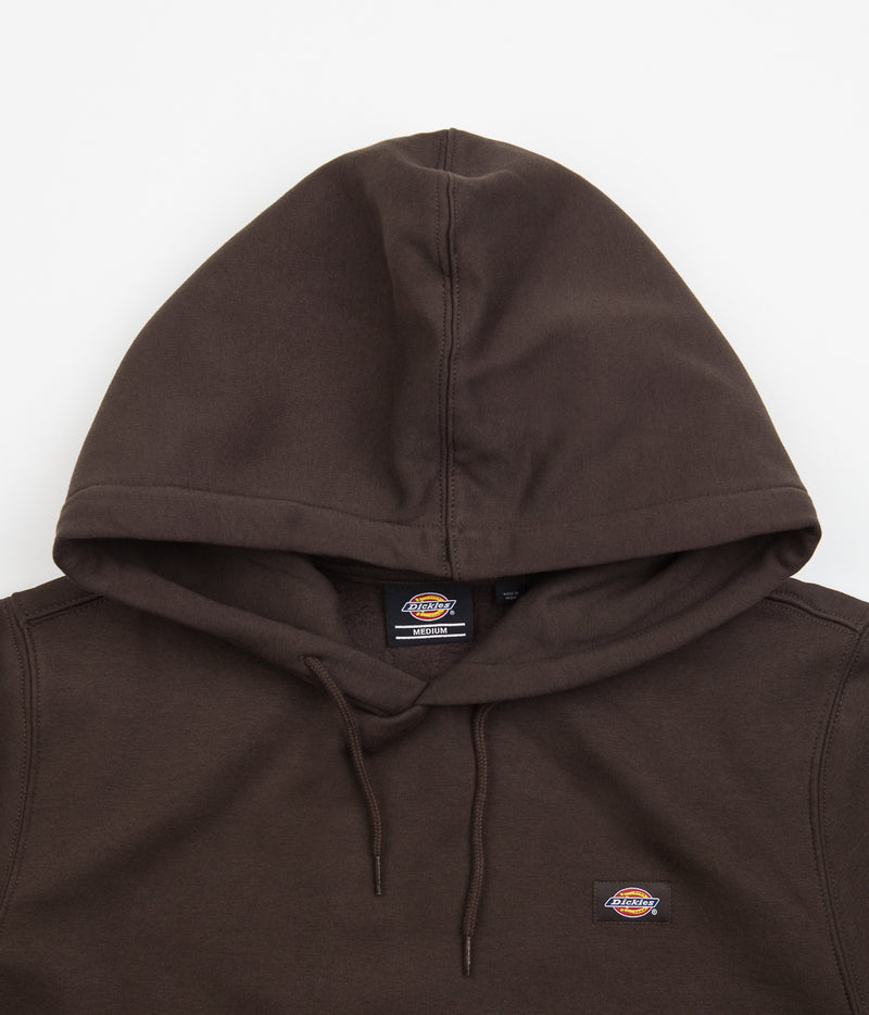 Dickies Oakport Hoodie in Dark Brown