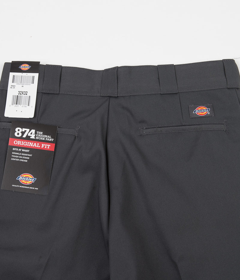 Dickies Original 874 Work Pants in Charcoal Grey