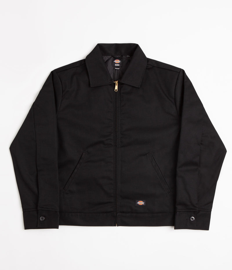 Dickies Recycled Lined Eisenhower Jacket in Black