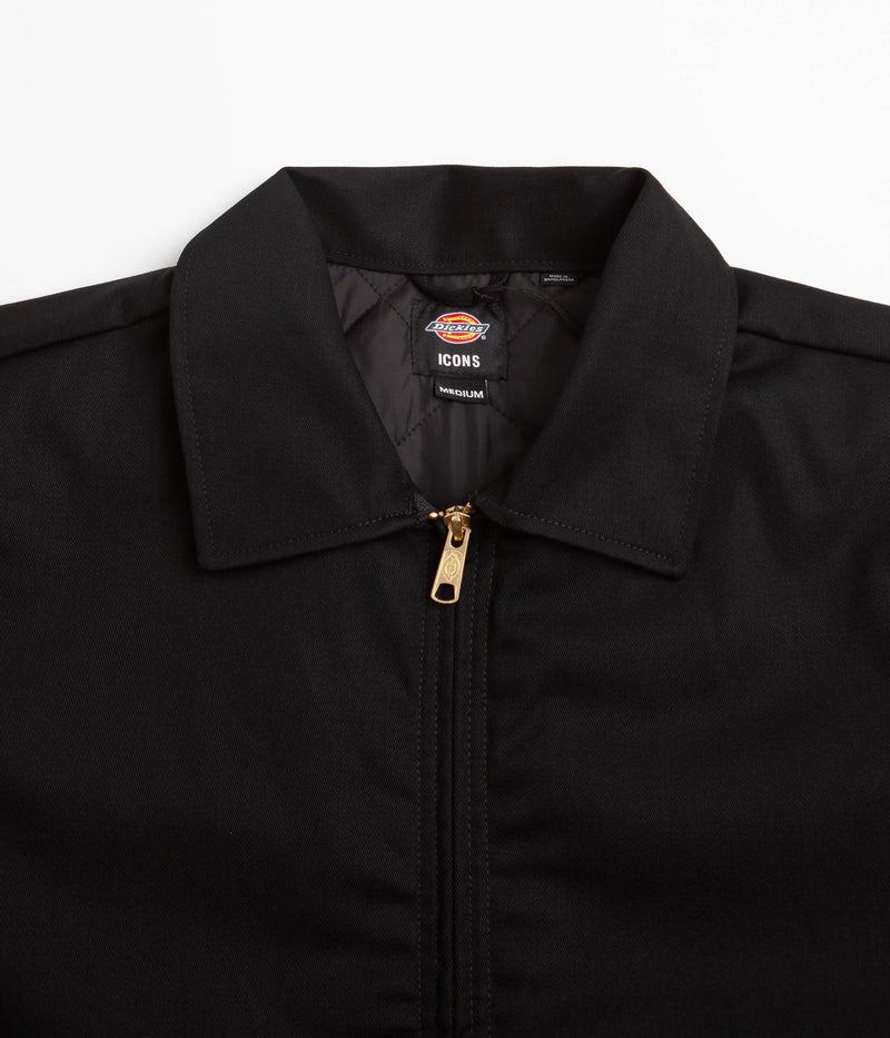 Dickies Recycled Lined Eisenhower Jacket in Black