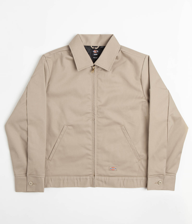 Dickies Recycled Lined Eisenhower Jacket in Khaki