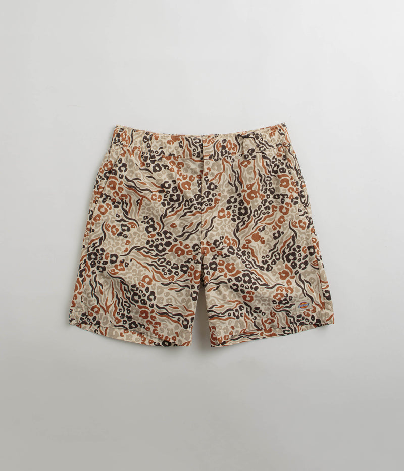 Dickies Saltville Shorts in White Camo Print