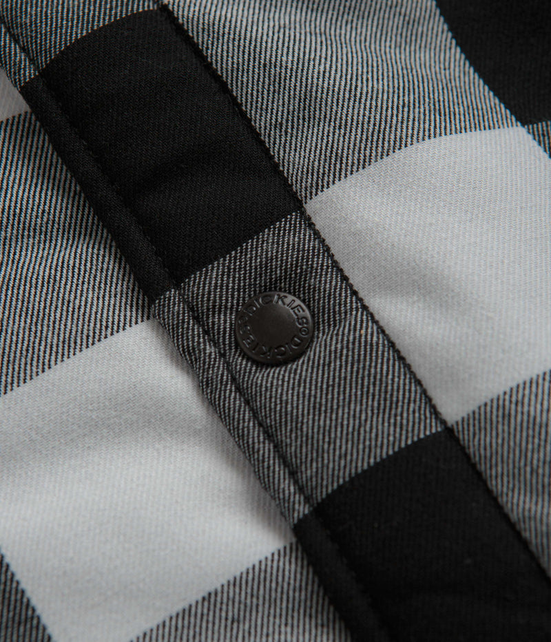 Dickies Sherpa Lined Sacramento Shirt in Black