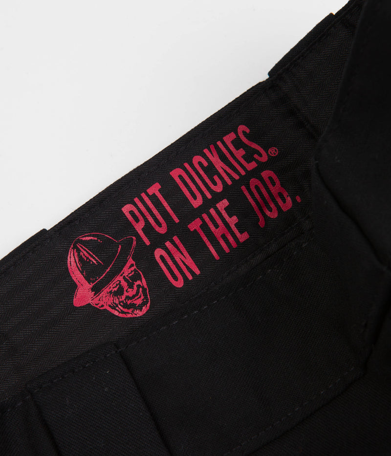 Dickies Valley Grande Double Knee Pants in Black