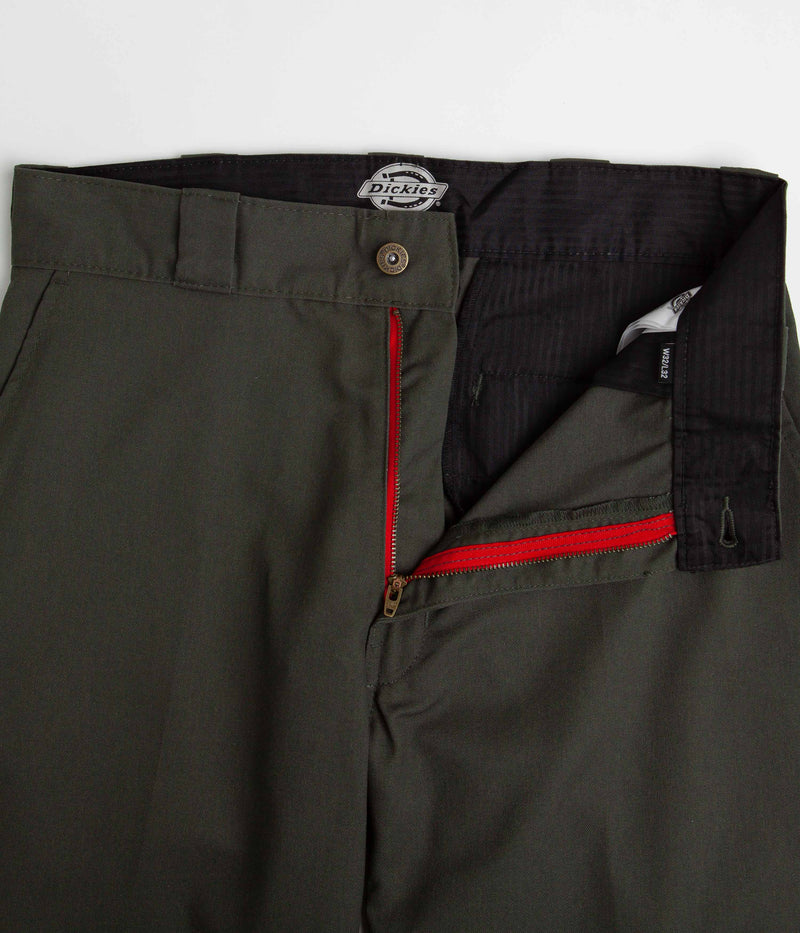 Dickies Valley Grande Double Knee Pants in Olive Green
