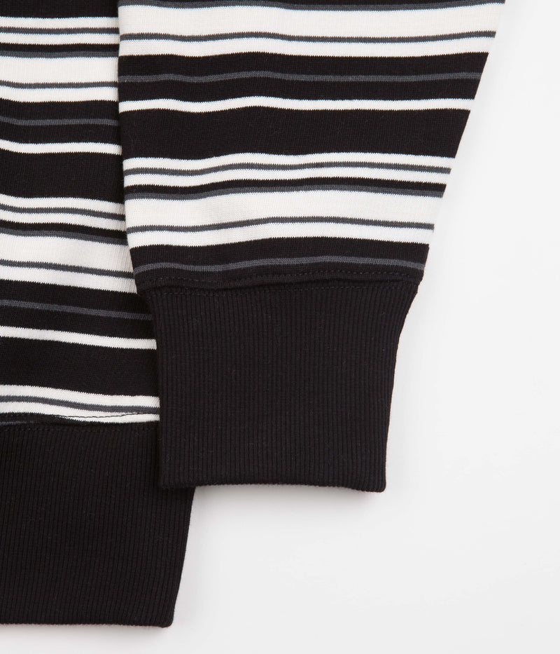 Dickies Westover Stripe Crewneck Sweatshirt in White