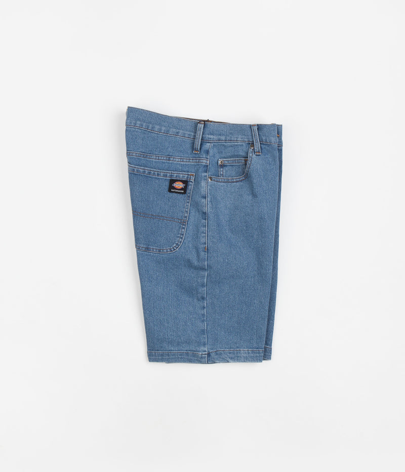 Dickies Wingville Denim Shorts in Light Wash