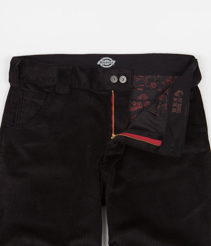 Dickies x Franky Villani Corduroy Double Knee Pants in Black