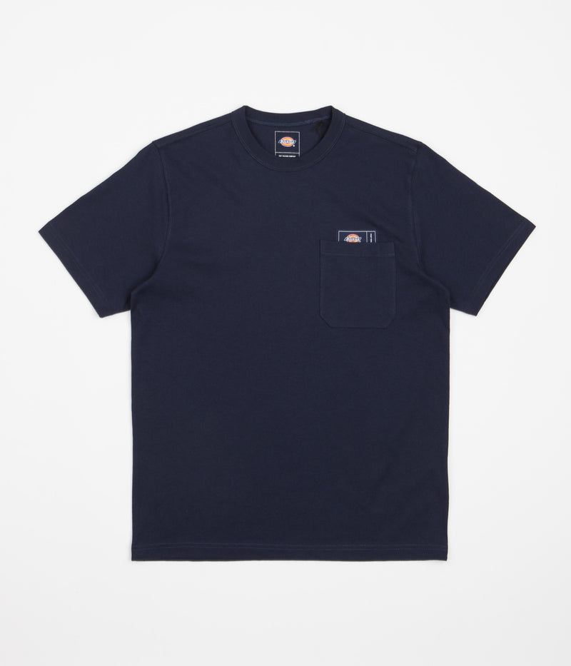 Dickies x Pop Trading Company T-Shirt in Navy Blue