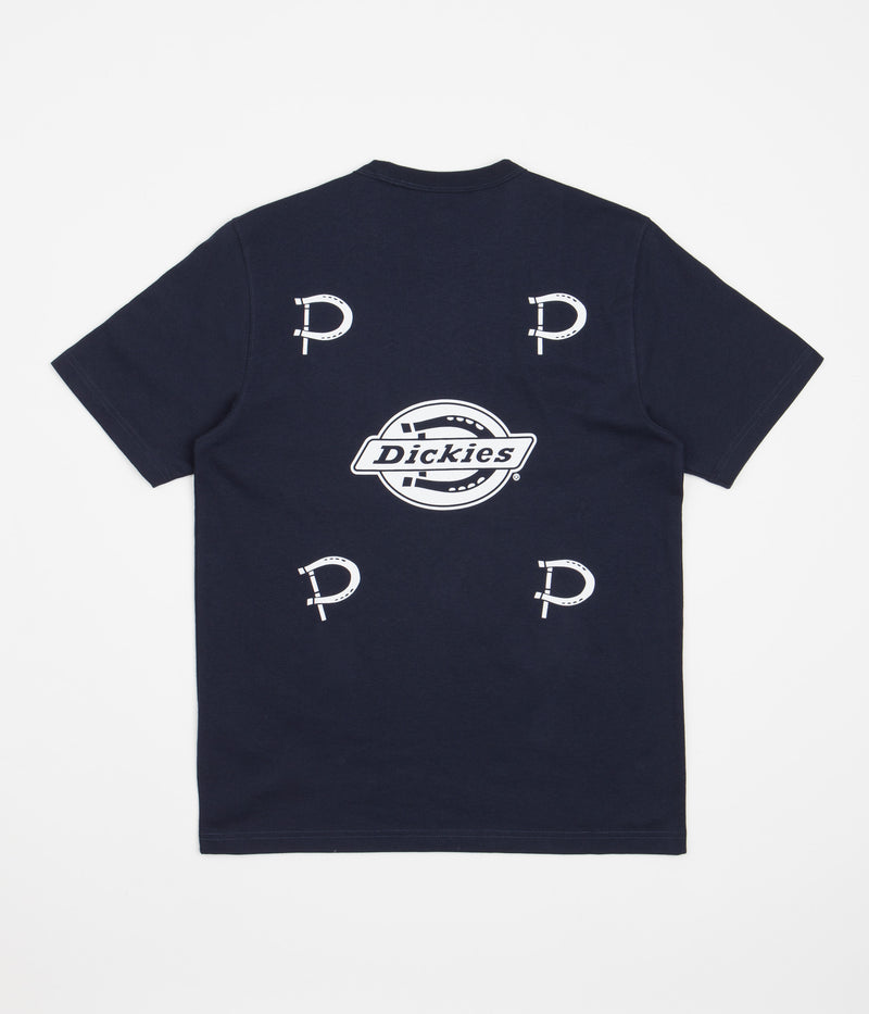 Dickies x Pop Trading Company T-Shirt in Navy Blue