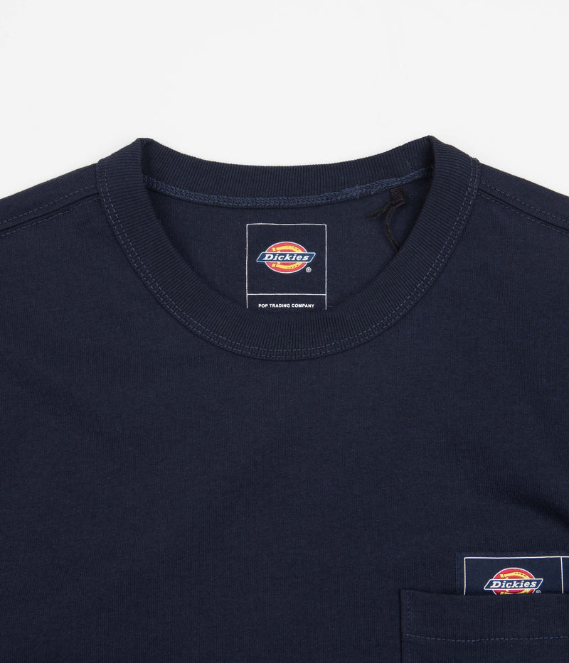 Dickies x Pop Trading Company T-Shirt in Navy Blue