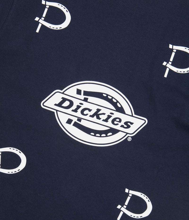 Dickies x Pop Trading Company T-Shirt in Navy Blue