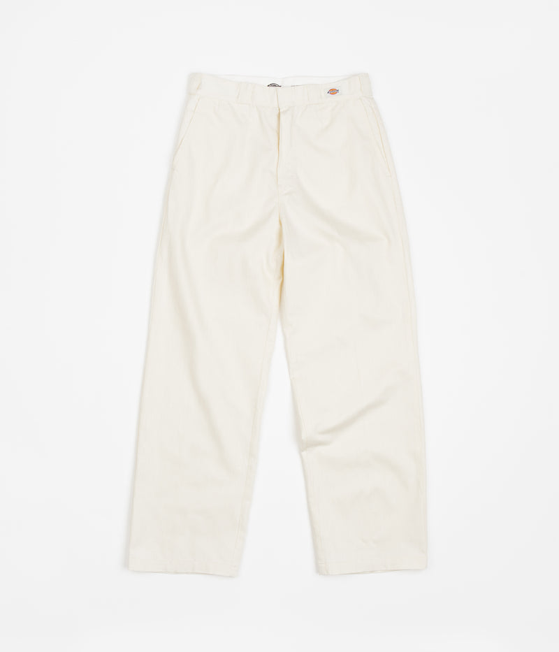 Dickies x Pop Trading Company Work Pants in Off White