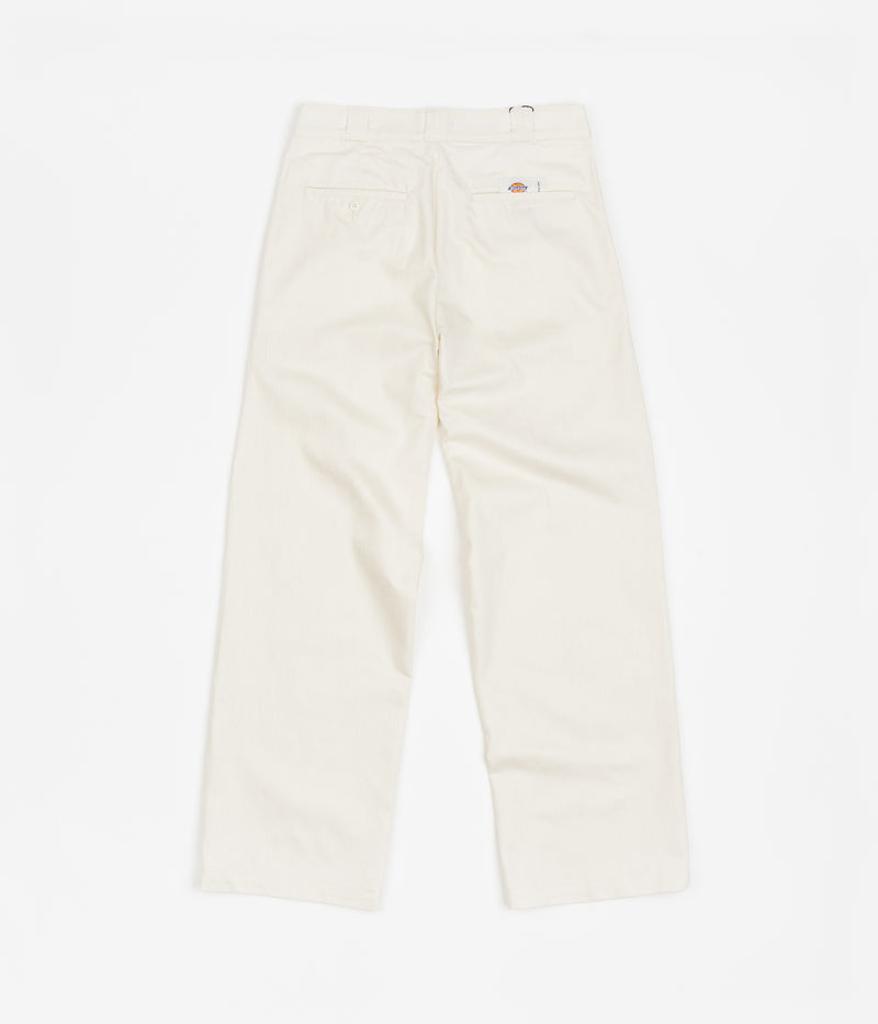 Dickies x Pop Trading Company Work Pants in Off White