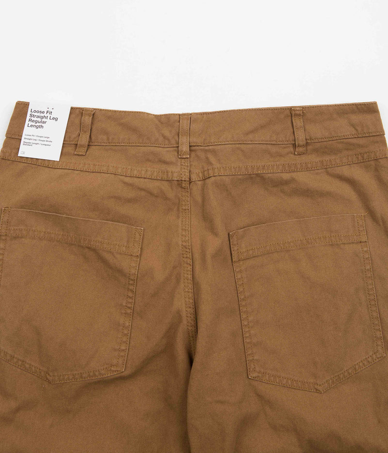 Nike Double Panel Unlined Pants in Ale Brown and White
