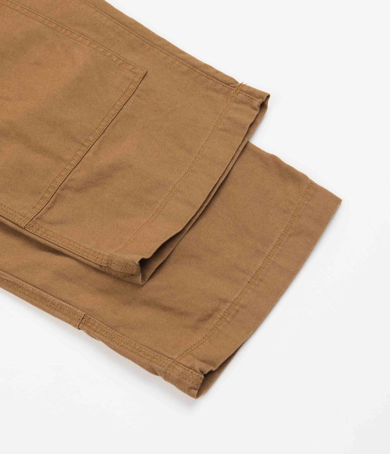 Nike Double Panel Unlined Pants in Ale Brown and White